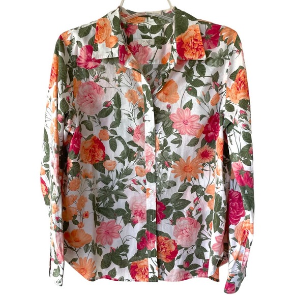 Talbots Tops - Talbots L/P  Floral Buttondown top